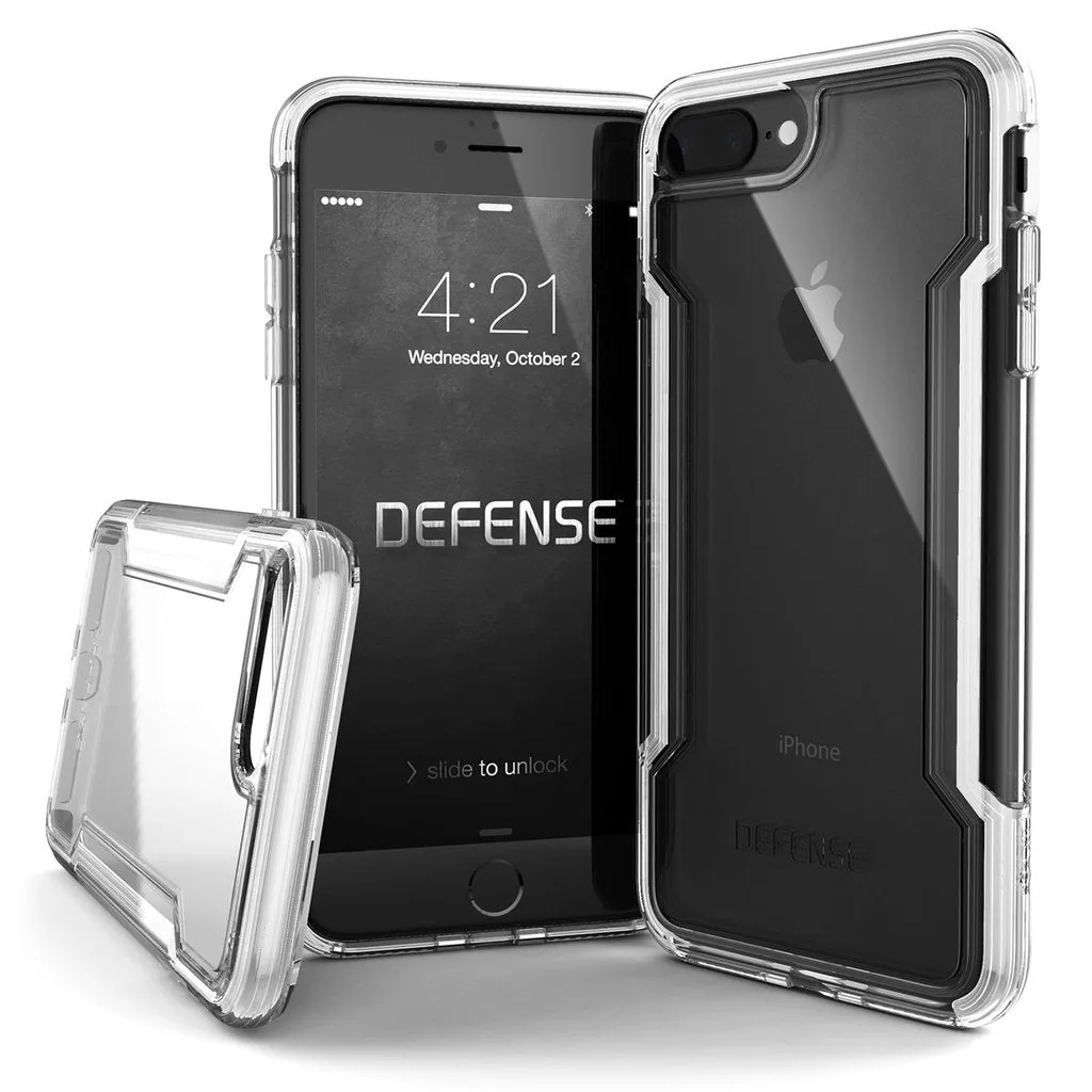 X-Doria Defense Clear Military Grade Triple Layer Drop Protection Case Cover