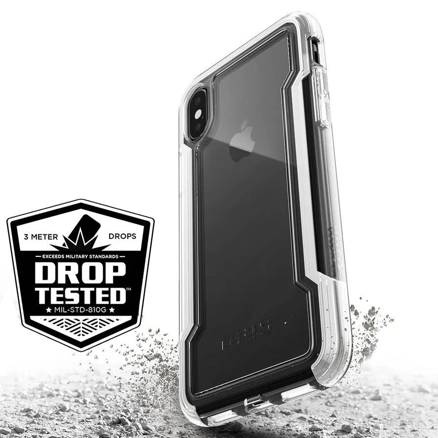 X-Doria Defense Clear Military Grade Triple Layer Drop Protection Case Cover