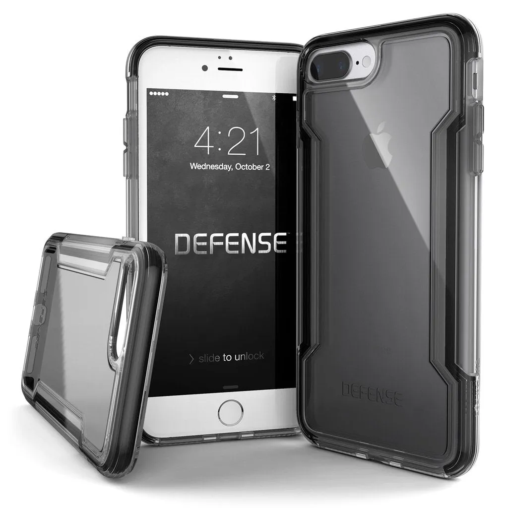 X-Doria Defense Clear Military Grade Triple Layer Drop Protection Case Cover