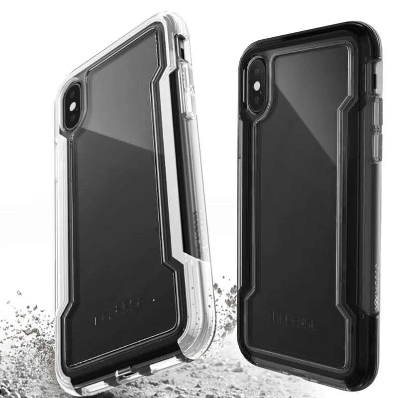 X-Doria Defense Clear Military Grade Triple Layer Drop Protection Case Cover