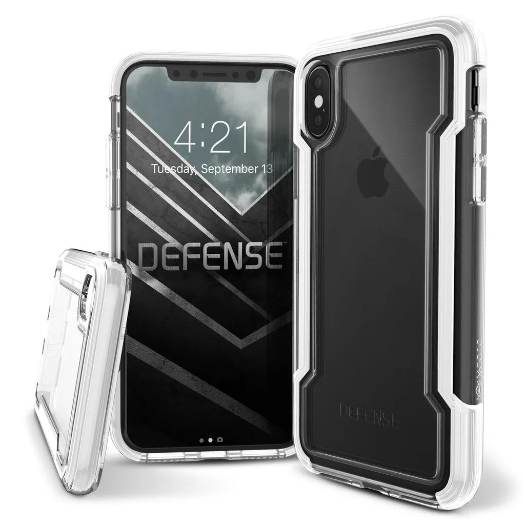 X-Doria Defense Clear Military Grade Triple Layer Drop Protection Case Cover