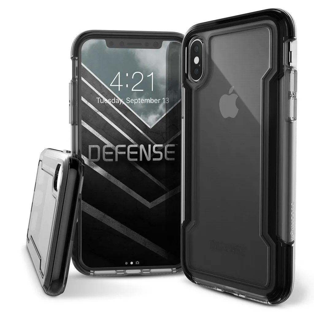 X-Doria Defense Clear Military Grade Triple Layer Drop Protection Case Cover