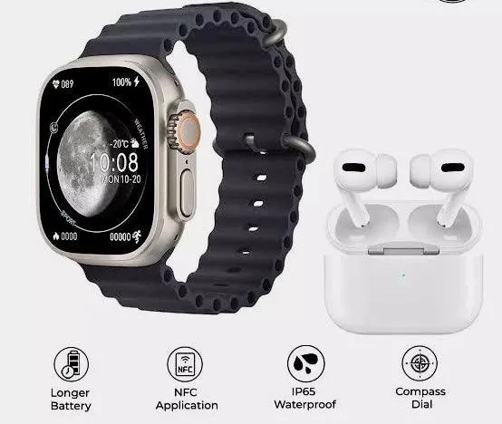 X9 Unique Combination Smart Watch With Airpods Pro 2