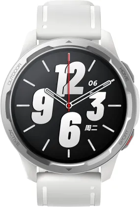 Xiaomi Watch S1 Active 3.63 cm (1.43") AMOLED Digital 466 x 466 pixels Touchscreen White Wi-Fi