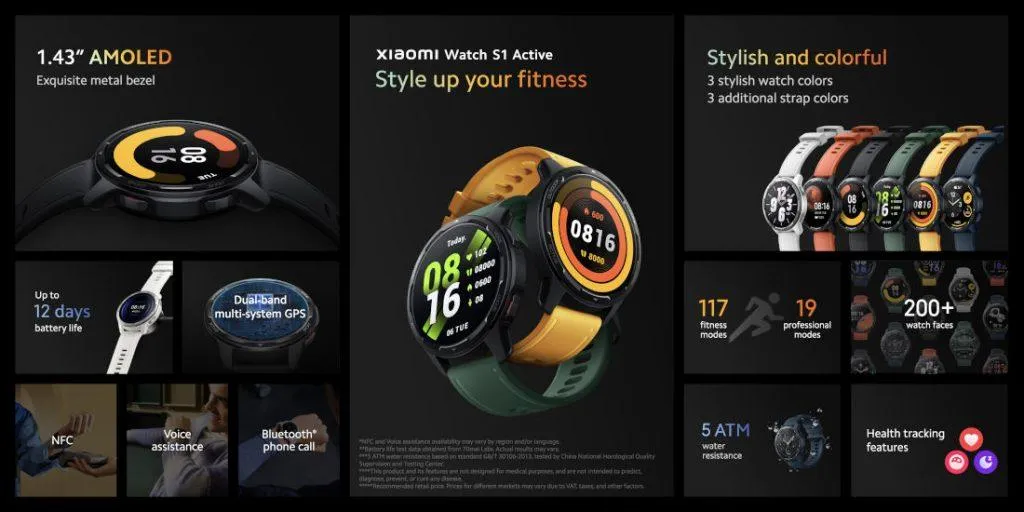 XiaoMi Watch S1/ S1 Active