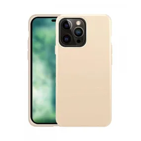 Xqisit Silicone Case for iphone 14 Pro 6.1" Silky Nude - 50536