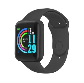 Y68  Smart Watch Black