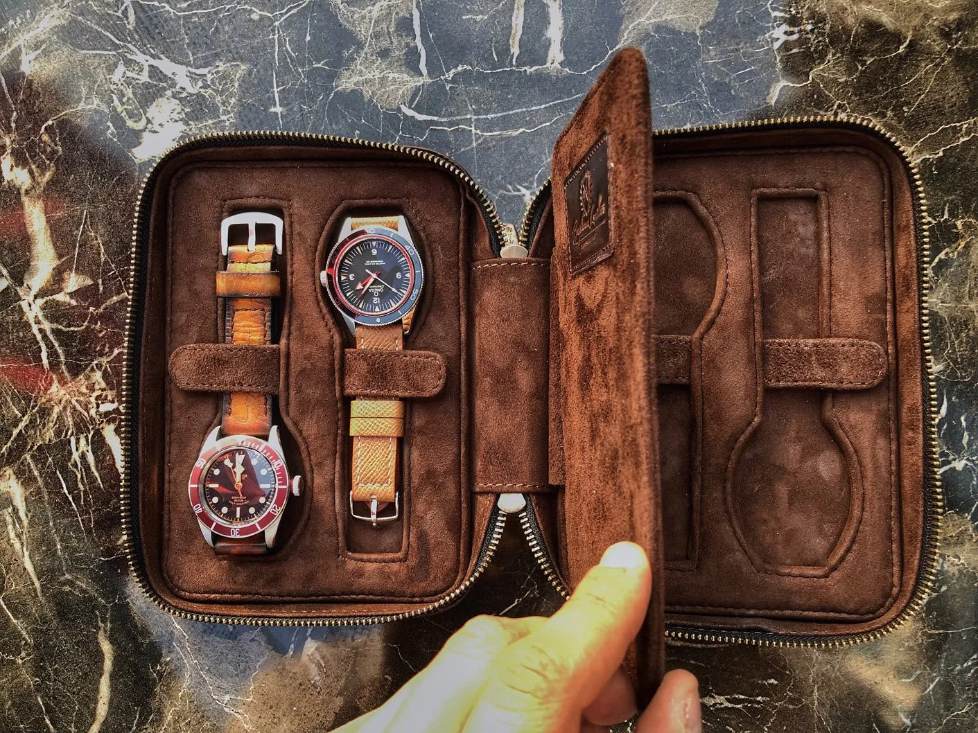 Zipper CP Patina Watch Case